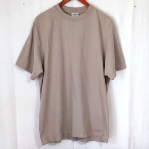 Shaka Wear Tan Short Sleeve Cotton T Shirt Size Men's Large